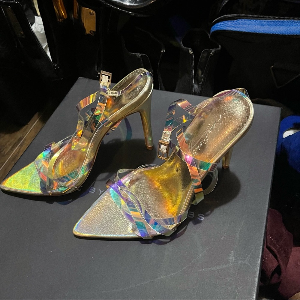 Transparent heels